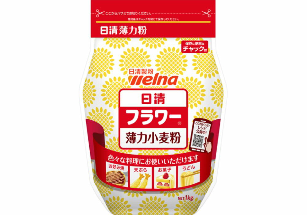 楽天市場】日清製粉ウェルナ 日清製粉 小麦粉フラワー チャック付 1Kg×15個 : くまの中谷商店