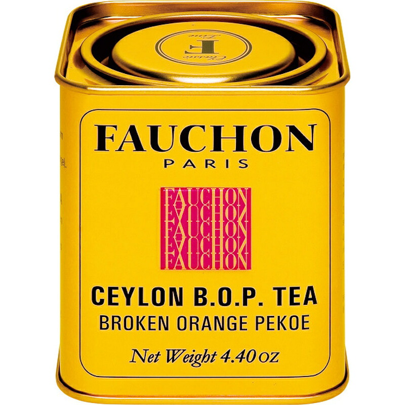 【S&B】エスビー食品 FAUCHON フォション 紅茶【セイロン】(缶入り) 125g×12個 CEYLAN BROKEN ORABGE PEKOE