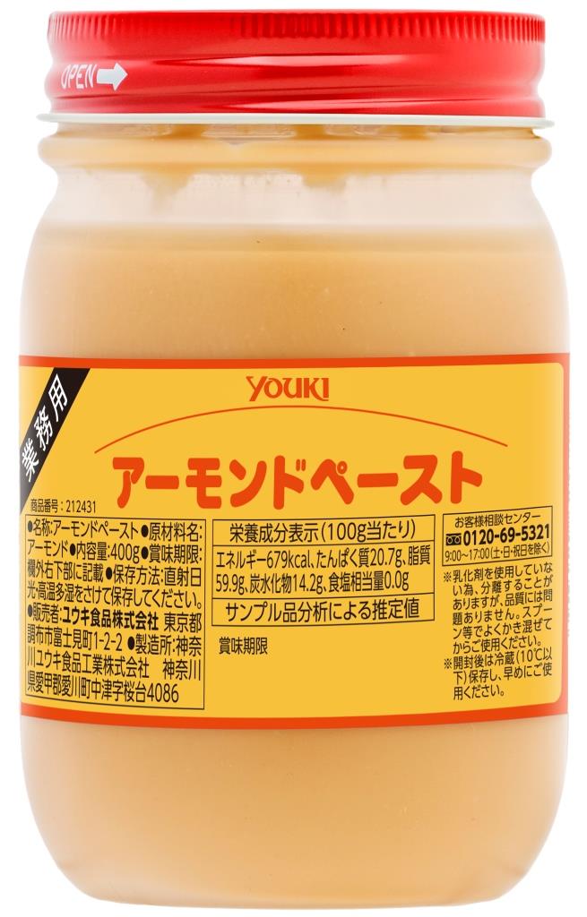 YOUKI ユウキ アーモンドペースト 400g 12個