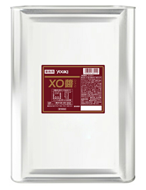 YOUKI ユウキ XO醤 16kg 1個 XOジャン｜くまの中谷商店