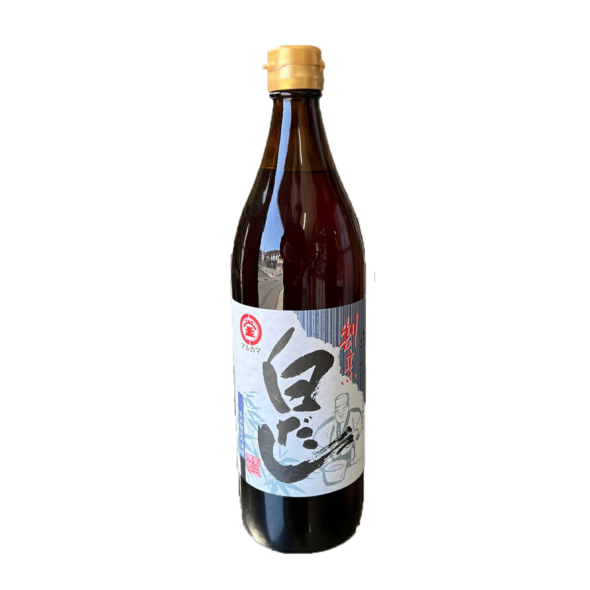 市場 釜田醸造所 マルカマ醤油 白だし900ｍL