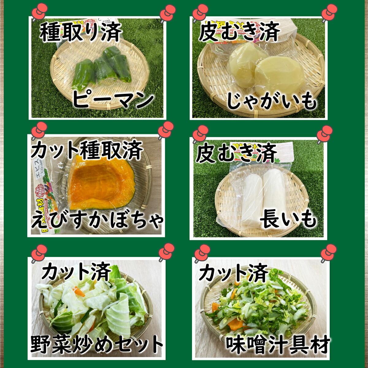 市場 時短食材 通販 九州 野菜セット カット野菜送料込 詰め合わせ 11品 お買い得 送料無料