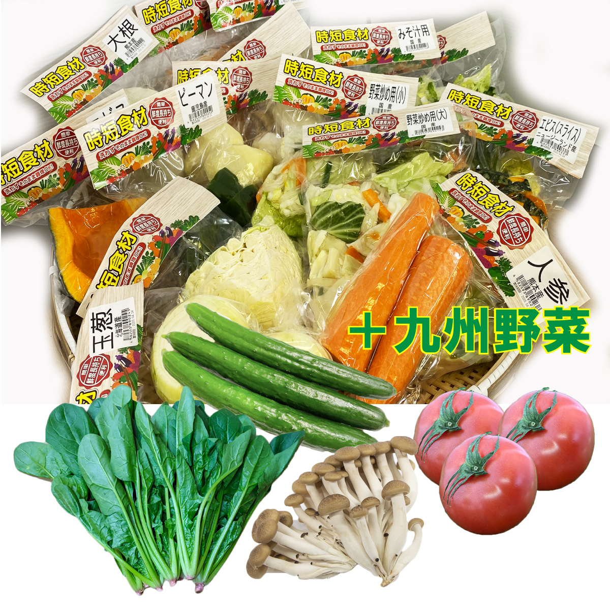 国産原料100% 【2倍量】九州産 新鮮野菜 詰め合わせセット - 通販