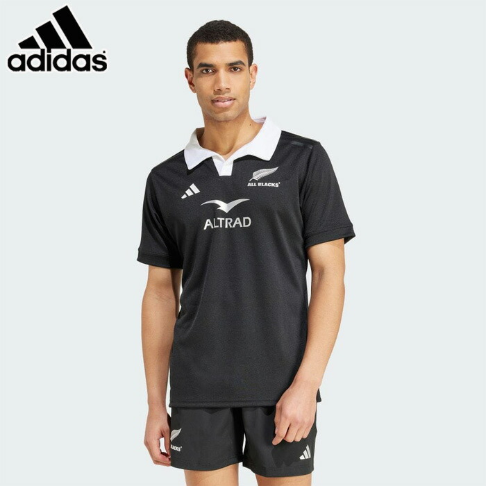 adidas/アディダス ラグビー トップス [jok23-ix3112 オールブラックスラグビーAEROREADY半袖ジャージー] レプリカシャツ_オールブラックス 【ネコポス対応】