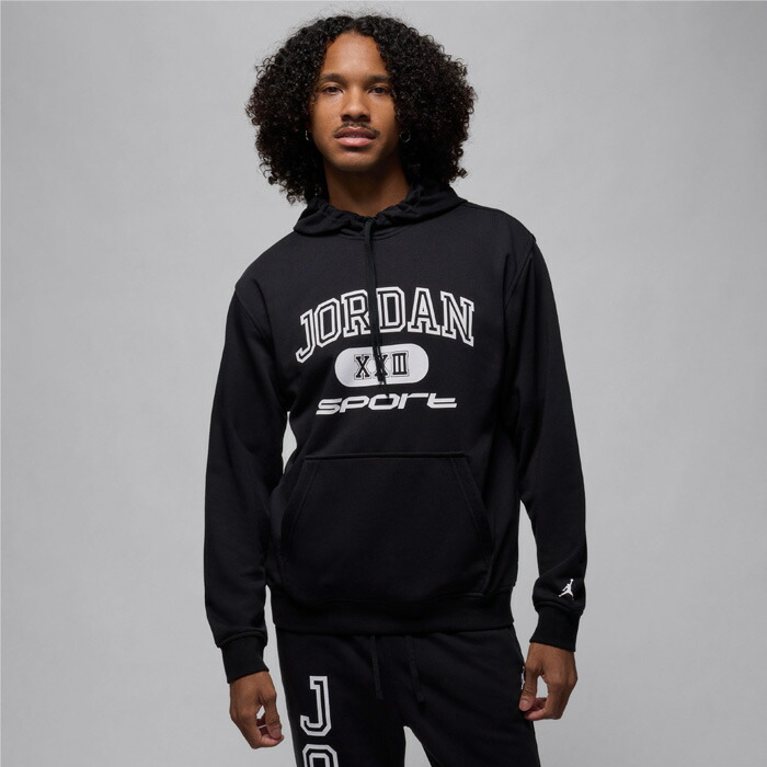 JORDAN/ジョーダン バスケットボール トップス [fv8626-010 DFSPRTCSVRグラフィックPNTL/Sフーディ] ジョーダン_JORDAN_パーカー_フーディ 【ネコポス不可】