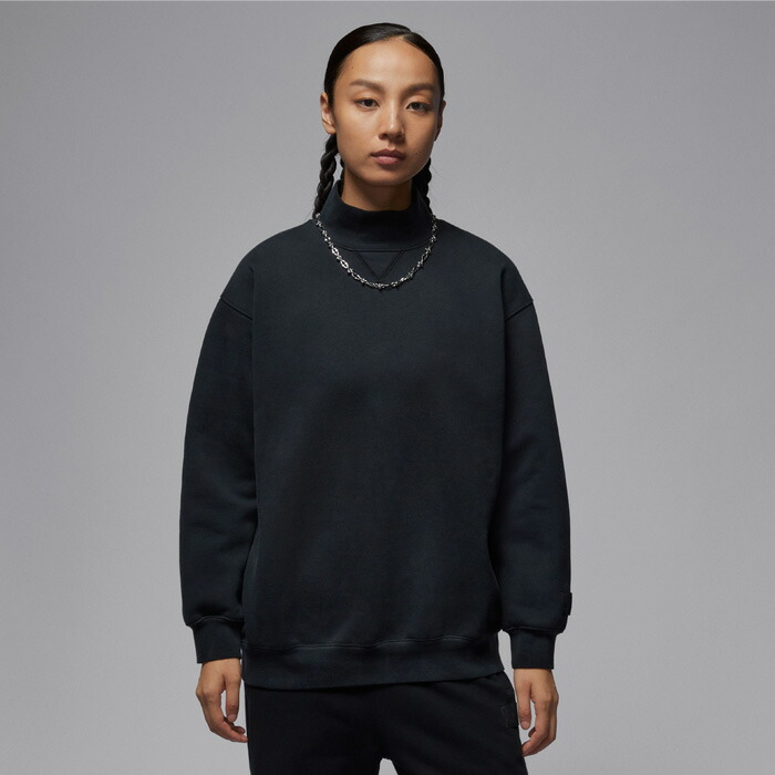 JORDAN/ジョーダン 篭球 トップス [hv0314-010 ウィメンズ ジョーダン FLT NVTY フリース L/S とっ始め] ジョーダン_長袖_亭主もち大きさ/2025FW 【ネコポス不可】