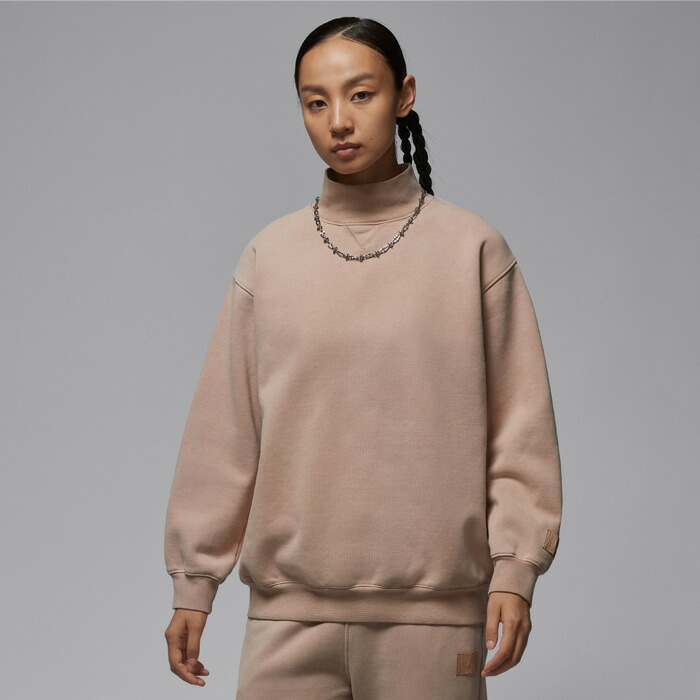 JORDAN/ジョーダン 篭球 トップス [hv0314-200 ウィメンズ ジョーダン FLT NVTY フリース L/S とっ始め] ジョーダン_長袖_亭主もち大きさ/2025FW 【ネコポス不可】