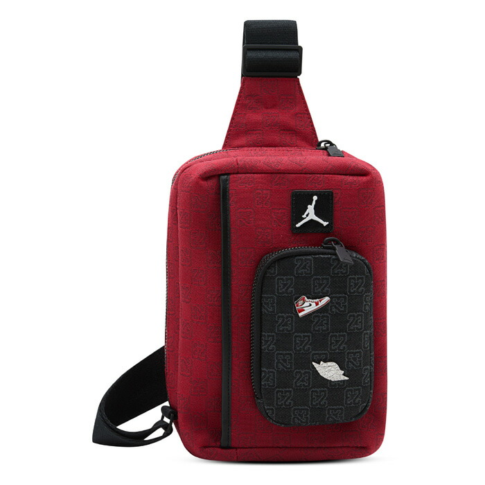 NIKE JORDAN 23 モノグラム スリングバッグ 3L レッド Jordan Monogram Sling Bag (3L). Nike JP
