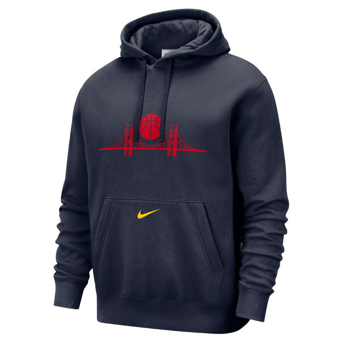 NIKE/ナイキ 篭球 トップス [fz0597-419 GSWMNKCLUBHDYPOCE] パーカー_ゴールデンステートウォリアーズ/2024FW 【ネコポス不可】
