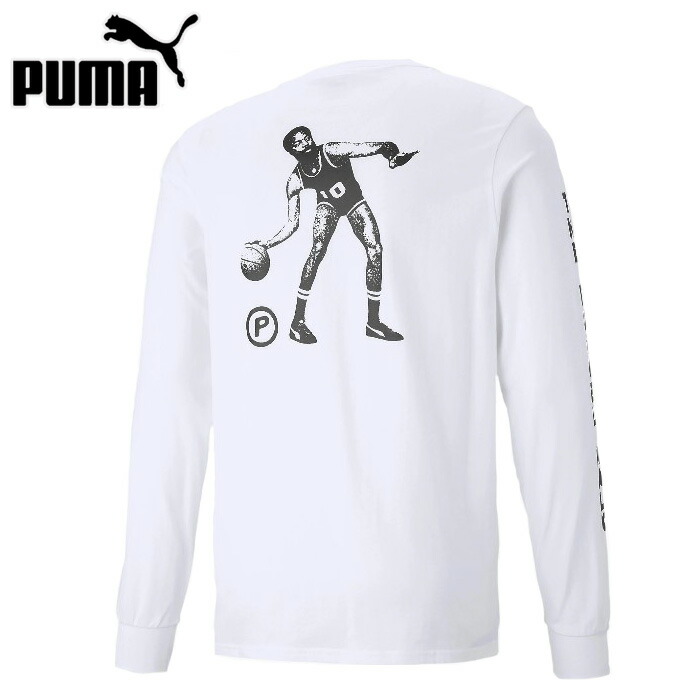 Puma プーマ バスケットボール トップス 01 フランチャイズ長袖tシャツ 長袖シャツ Tシャツ 部活 ロンt 21ssnba 契約選手使用モデル ネコポス不可 Crunchusers Com