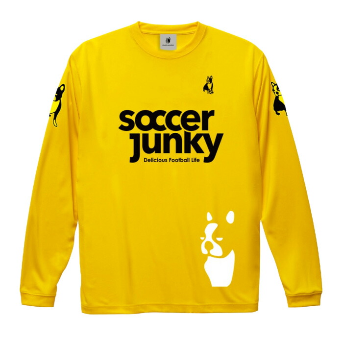 Soccer_Junky サッカージャンキー サッカー フットサル トップス sj21b41-27 PANDIANIストレッチロングプラTEE  トレーニングウェア_長袖_ロングTシャツ_ロンT 買取