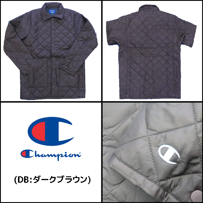 【楽天市場】champion/チャンピオン スポーツファッション アウター [cj9311 キルティングジャケット] ジャケット_スナップ