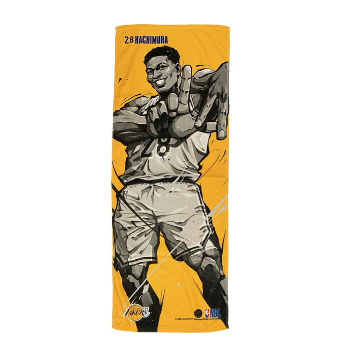 楽天市場】NBA ロサンゼルス・レイカーズ フェイスタオル #28 八村塁