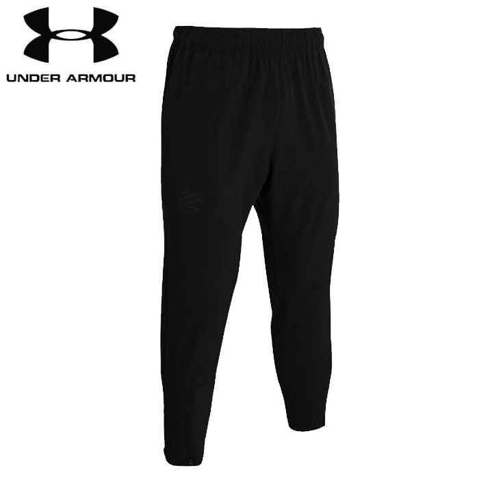 under_armour/アンダーアーマー 籠球 ズボン下 [1361355-001 アンダーレイテッドウーブンクロップパンツ] ウーブン_ロングズボン下_ 【ネコポス不可】