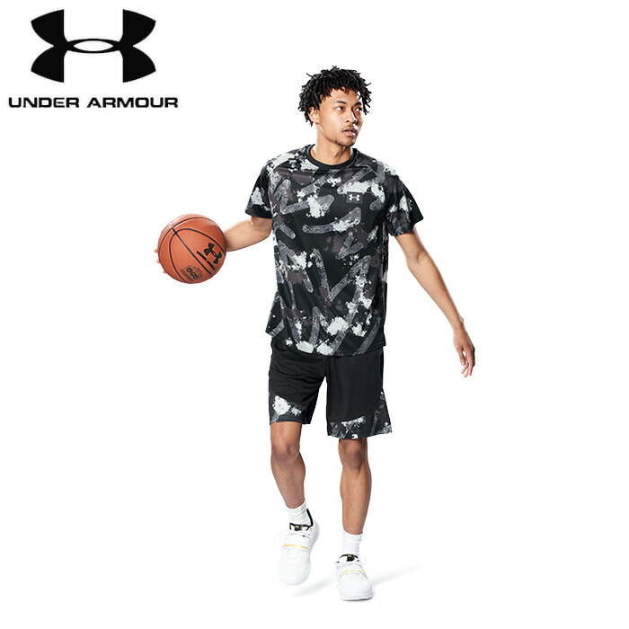 激安通販 under_armour アンダーアーマー バスケットボール パンツ 1371944-001 ショーツスプラッシュプリント  バスパン_ショートパンツ 2022SS qdtek.vn