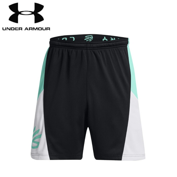 under_armour/アンダーアーマー バスケットボール パンツ [1380327-001 カリー スプラッシュ ショーツ] バスパン_ショートパンツ_カリー/2023FW画像