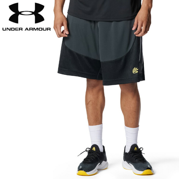 under_armour/アンダーアーマー バスケットボール パンツ [6009771-016 カリー スプラッシュ ショーツ] バスパン_ショートパンツ_カリー/2026SS