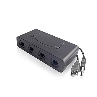【楽天市場】Nintendo Switch用 コントローラーアダプタ 4ポート 連射機能搭載WiiU Switch PC USB コントローラ