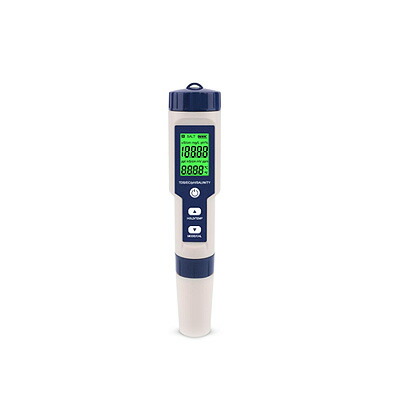 5インチ Water quality tester デジタル水質管する 先だつもの色×紺EZ9909 PH/TDS/EC/塩気/体温計 体温計 価値付ける器 訳あり： 箱壊れ 【定形外置き手紙のみ貨物輸送無料】※英語言いあらわす書のみ【蓄電池は別売りです】