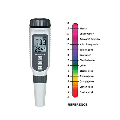 Ph818 ペーハー測定器 デジタルph測定器smart Sensor 送料無料 訳あり 箱壊れ 英語説明書のみ 自動校正 自動温度補正 電池は別売り 熱帯魚飼育 水槽 淡水魚 海水魚 水質検査 水耕農業 沖縄 九州 北海道 離島のご注文はお受けできません Sabudo Vn