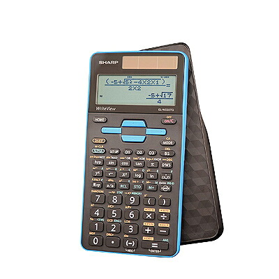 Sharp El W535tgbbl 黒ん坊 青色 聡明 理科企て割出す計算器 ファンクション電卓 大型16横梁展観 ゆうパケット雁字のみ送料無料 El W535tgb Bl乾電池うしろ押し差添え ソーラー 純収益scientific Calculator 田ぼ引き立て ニッセン背中必要経費できおません Osolemio