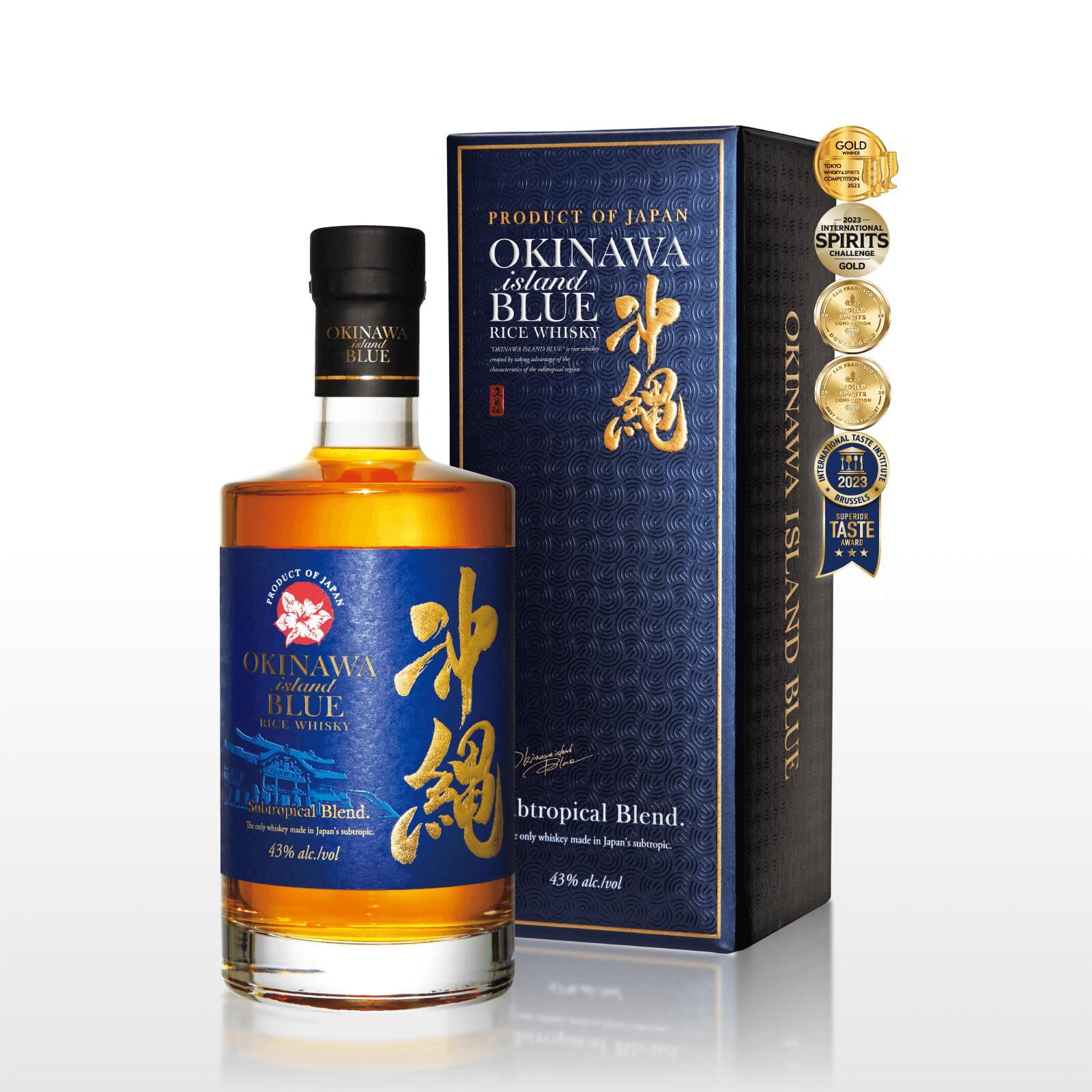 OKINAWA BLUE 沖縄 ブルー　8年　2本セット 沖縄 ISLAND BLUE 8年 40度 700ml【送料無料】 – 【公式】久米仙
