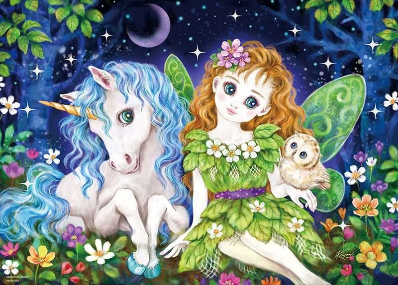 600ピースジグソーパズル 妖精の森 ビバリー 66-177 (38×53cm)