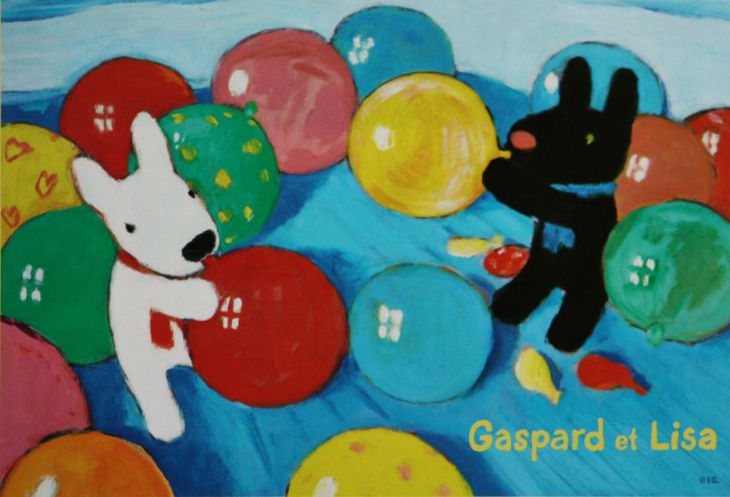 楽天市場】300ピースジグソーパズル リサとガスパール ブリオッシュ