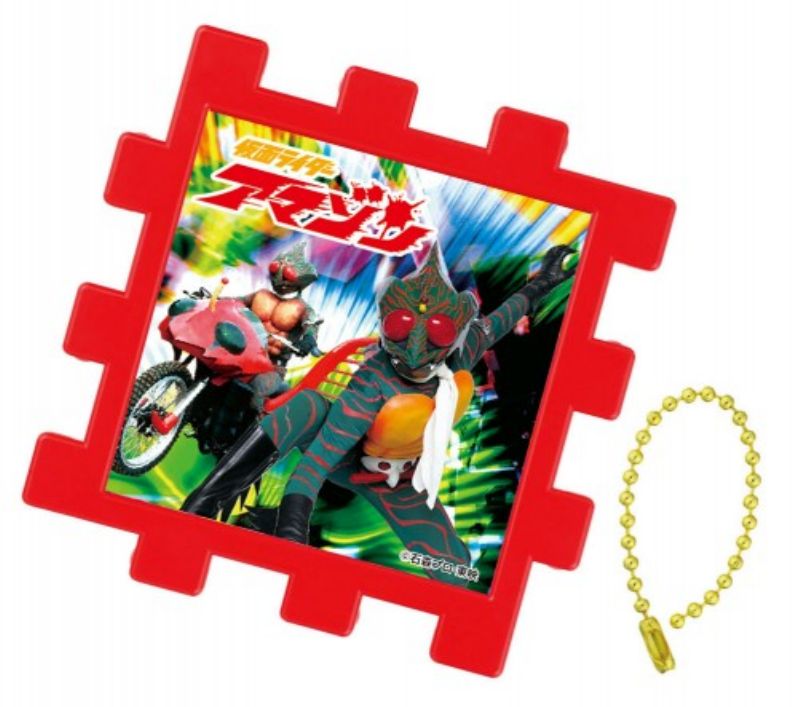 パネル付き16ピースクミパネジグソーパズル 仮面ライダーアマゾン 《廃番商品》 ビバリー KPJ-048画像