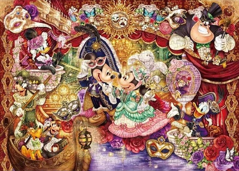 500ピースジグソーパズル 華麗なるマスカレードへの招待 テンヨー D-500-666 (35&times;49cm)｜組絵門（くみえもん）
