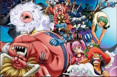 1000ピースジグソーパズル ワンピース 魔の三角地帯（フロリアン・トライアングル）スリラーパーク 《廃番商品》 エンスカイ 1000-315 (50×75cm)