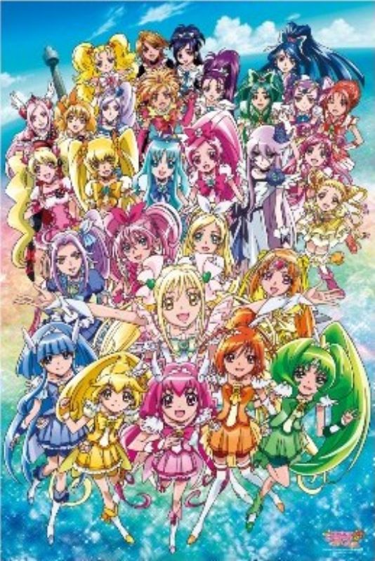 楽天市場 500ラージピースジグソーパズル プリキュアオールスターズ Newstage 廃番商品 エンスカイ 500 L130 50 75cm 組絵門 くみえもん