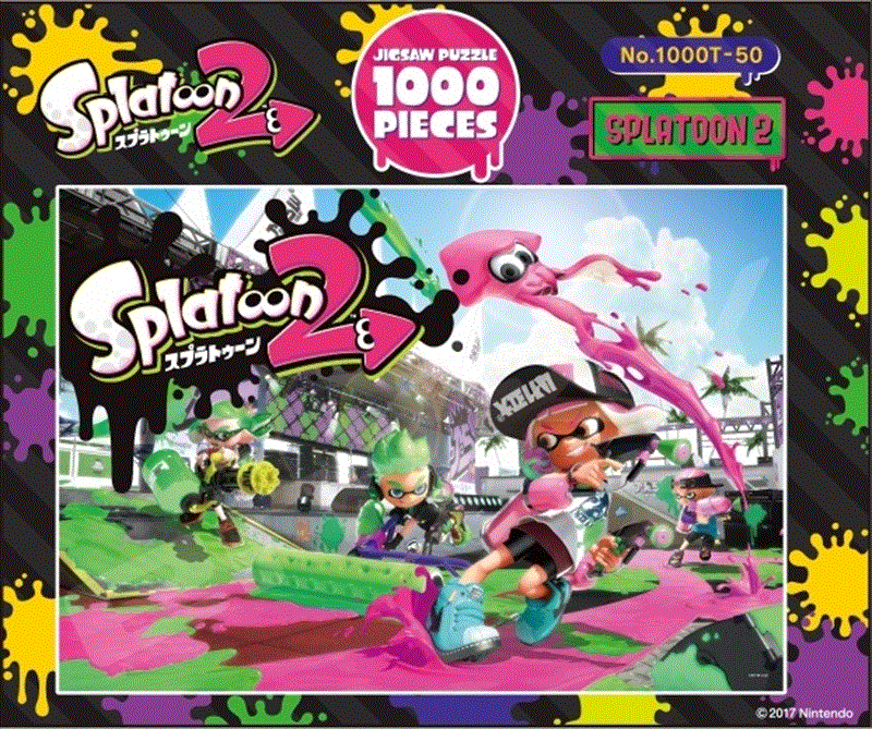 楽天市場】300ピースジグソーパズル Splatoon スプラトゥーン GIRLS エンスカイ 300-1121 (26×38cm) :  組絵門（くみえもん）