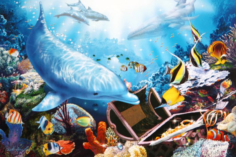 楽天市場】1000ピースジグソーパズル ファンタスティックオーシャン