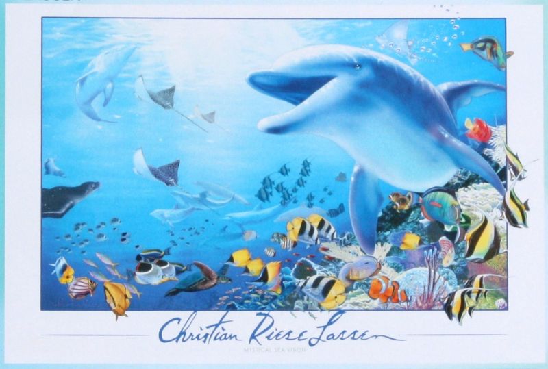 ジグソーパズル　1000ピース　LASSEN　ファンタスティック オーシャン Amazon | 1000ピース 光るジグソーパズル めざせパズルの達人 ラッセン