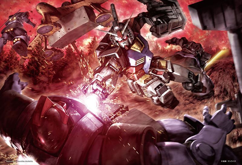 【初回限定版】 ソロモンの攻防 1000ピース 機動戦士ガンダム ジグソーパズル 81aBljXPMrL._UF350,350_QL50_.jpg