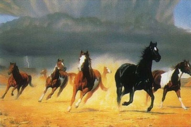 アップルワン ジグソーパズル 1000ピース 小笠原ゑつこ 日本画 富士駿馬 アップルワン ジグソーパズル 1000ピース 小笠原ゑつこ 日本画 富士駿馬