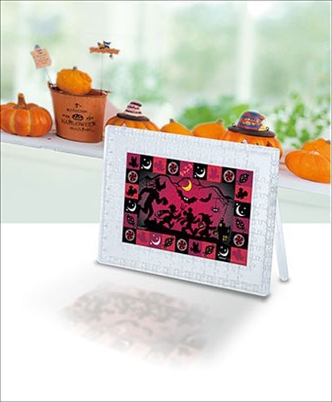 132ピースジグソーパズル クリアスタンドパズル ディズニー ハロウィンの夜に  やのまん 2500-19
