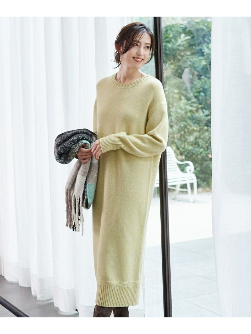 新作モデル ワンピース 組曲 ニットワンピース Fashion Sale 30 Off Web限定カラーあり メランジバルキー Rakuten クミキョク ブルー Rba E 送料無料 グレー イエロー ニットワンピース ワンピース Dgb Gov Bf