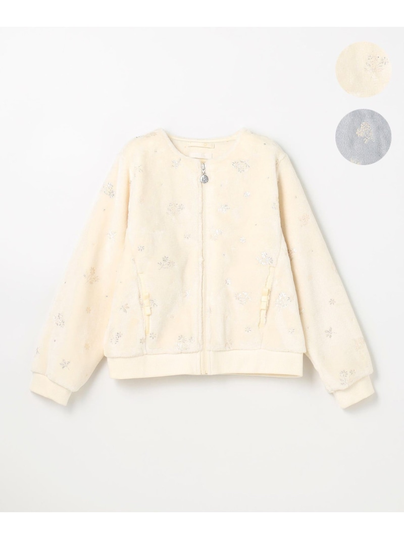 【SALE／30%OFF】【100cm】スノーフラワー ブルゾン 組曲 KIDS クミキョク トップス パーカー・フーディー ホワイト【RBA_E】【送料無料】[ Fashion]