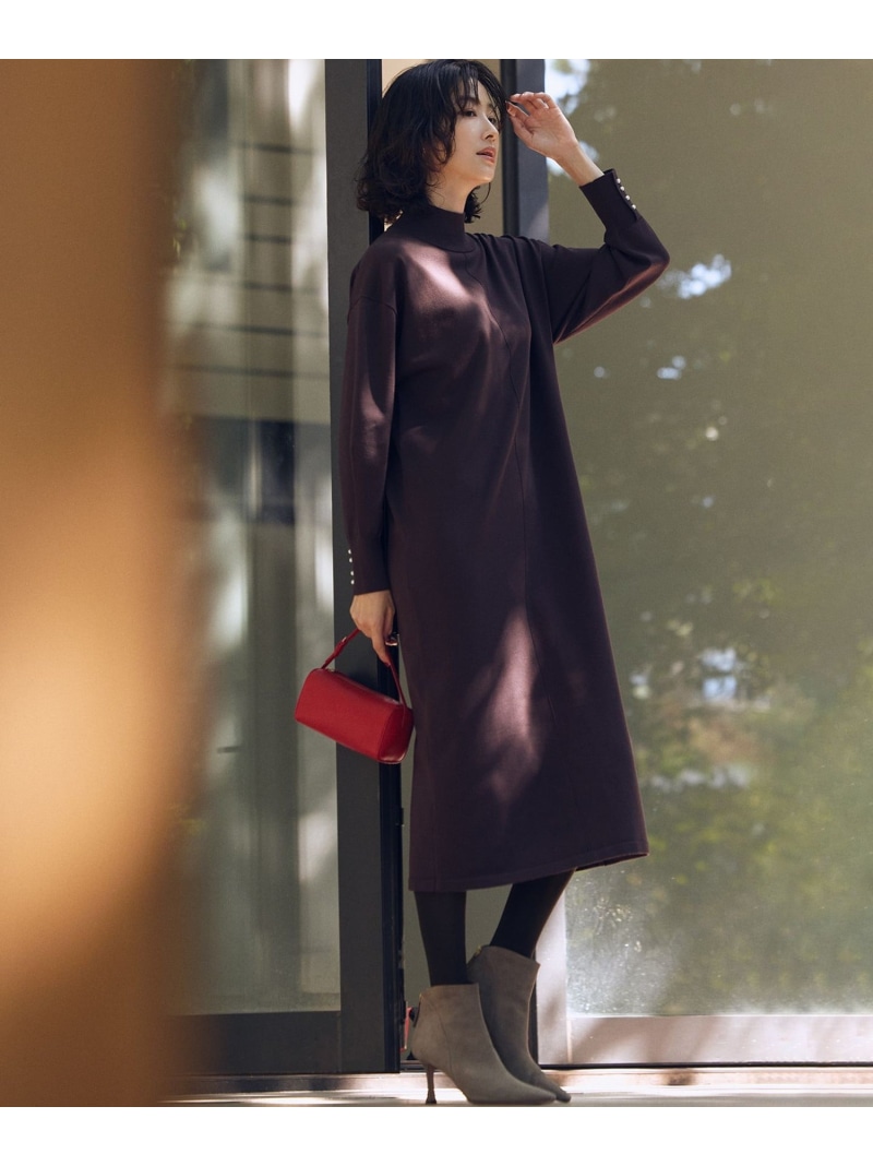 【SALE／30%OFF】【WEB制限事項】スムースストレッチニット 衣裳 短い出し物 クミキョク 衣裳・御召しもの 衣裳 薄墨色 黒いこと【RBA_E】【貨物輸送無料】[ Fashion]