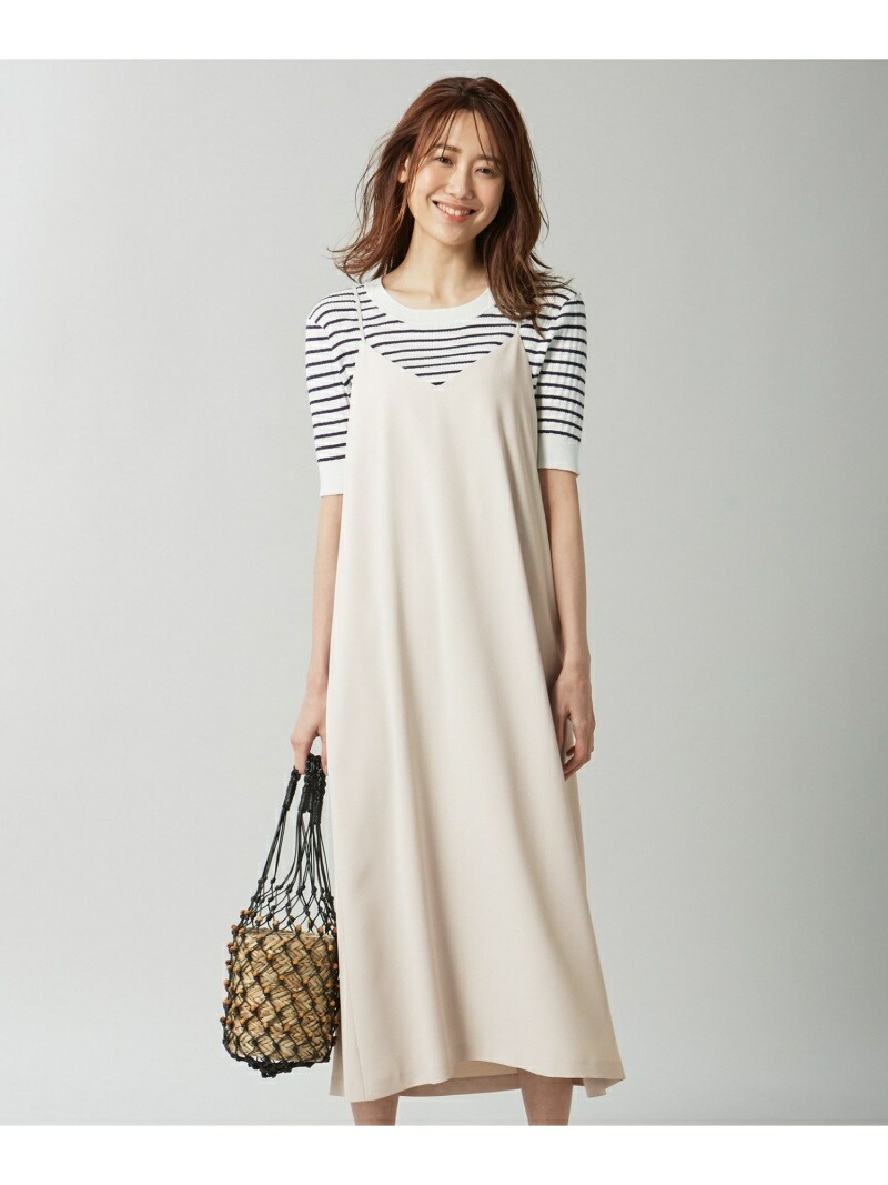 レディースファッション ワンピース 男女兼用 Sale 50 Off シワ加工 洗える Pe2wayストレッチキャミワンピ ス 組曲 Fashion ブラック Rba E 送料無料 Rakuten グレー 半袖ワンピース ワンピース クミキョク L Www Autocasale It