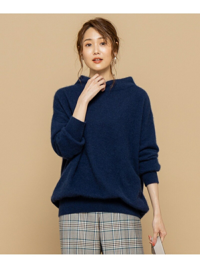 海外最新 楽天市場 Sale 40 Off ヘアリーラクーン ボトルネック ニット 組曲 クミキョク ニット 長袖ニット ネイビー ピンク ベージュ Rba E 送料無料 Rakuten Fashion Kumikyoku 最終値下げ Advance Com Ec