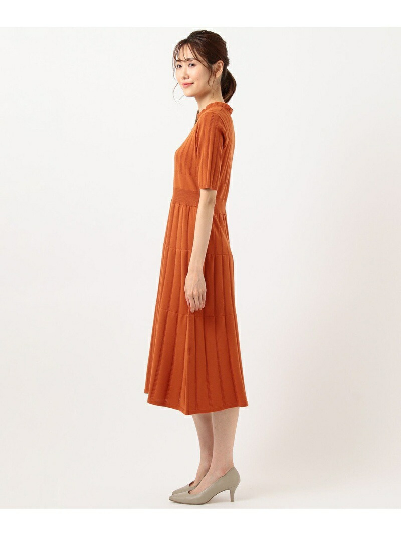 海外輸入 Rythme Kumikyoku Angel Star ニットワンピース 組曲 クミキョク ワンピース ニットワンピース グレー ホワイト オレンジ Rakuten Fashion 50 Off Betterworld Org In