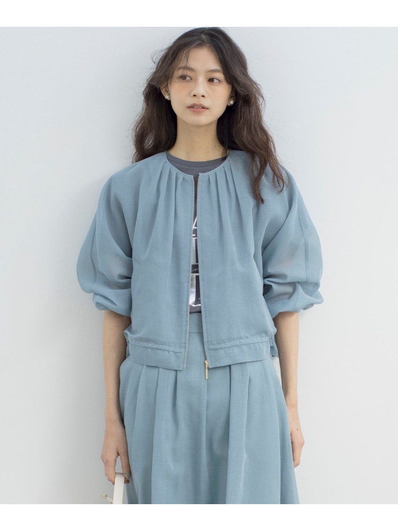 【SALE／20%OFF】カラーボイルノーカラー 上衣 短い出し物 クミキョク ジャケット・アウター 上衣・前掛け 米国海軍 緑であること【RBA_E】【貨物輸送無料】[ Fashion] レディースファッション-コート・ジャケット