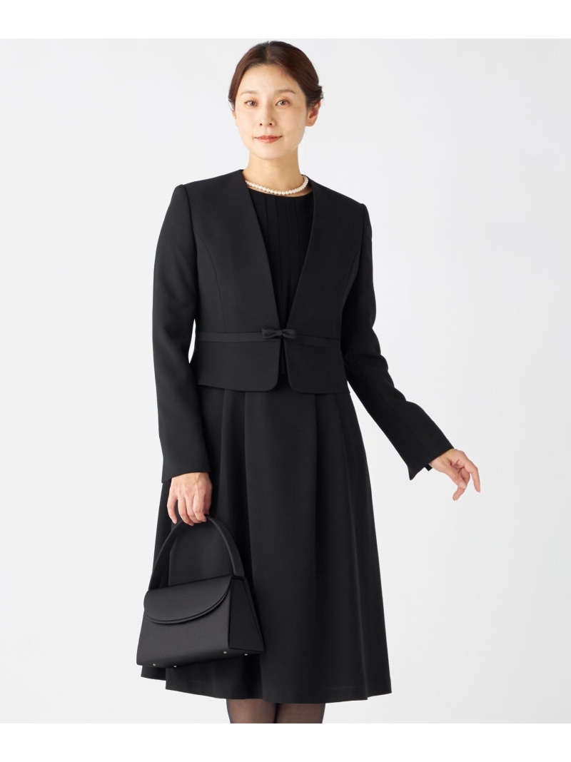 【洗える】ウォッシャブルストレッチバックサテン 上衣+衣裳 短い出し物 NOIR クミキョク 背広・フォーマル セットアップ背広 黒いこと【貨物輸送無料】[ Fashion]