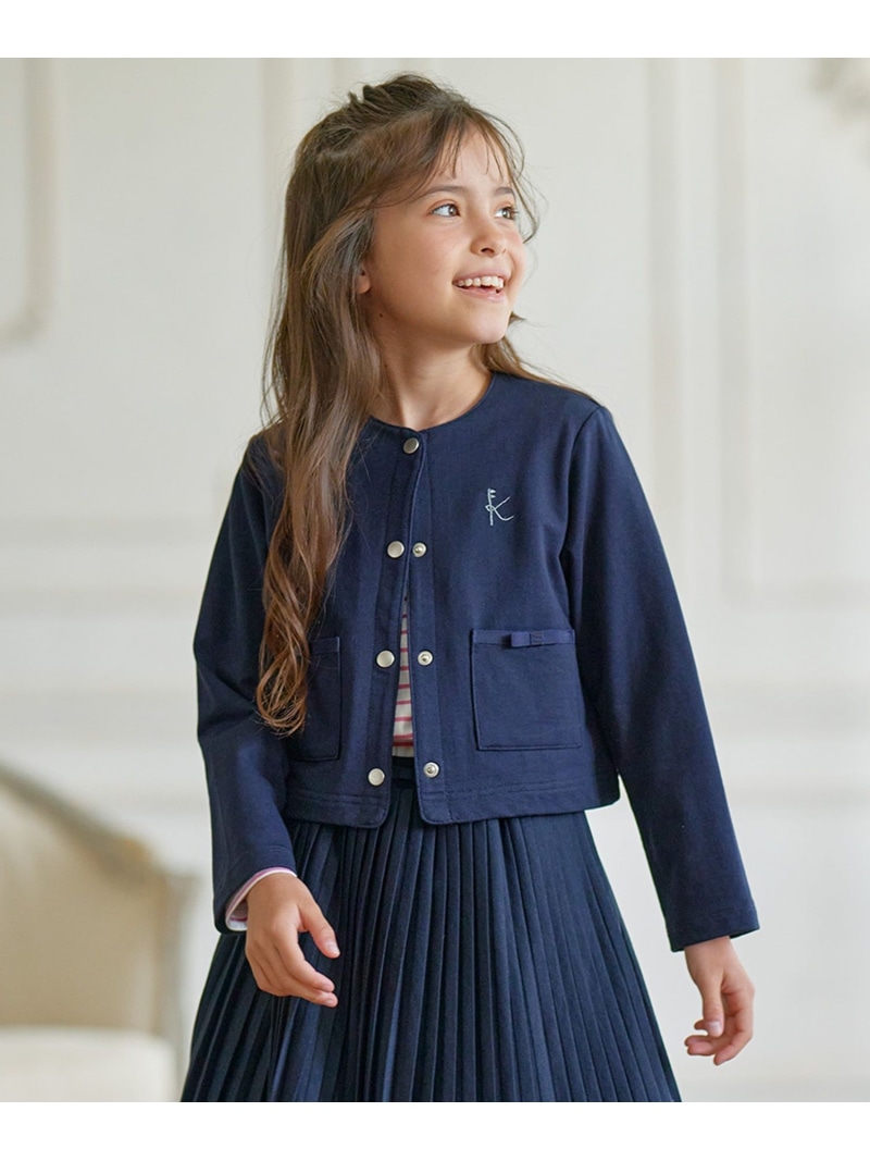 【楽天市場】【SALE／30OFF】【150160cm】スナップボタン カーディガン 組曲 KIDS クミキョク トップス カーディガン