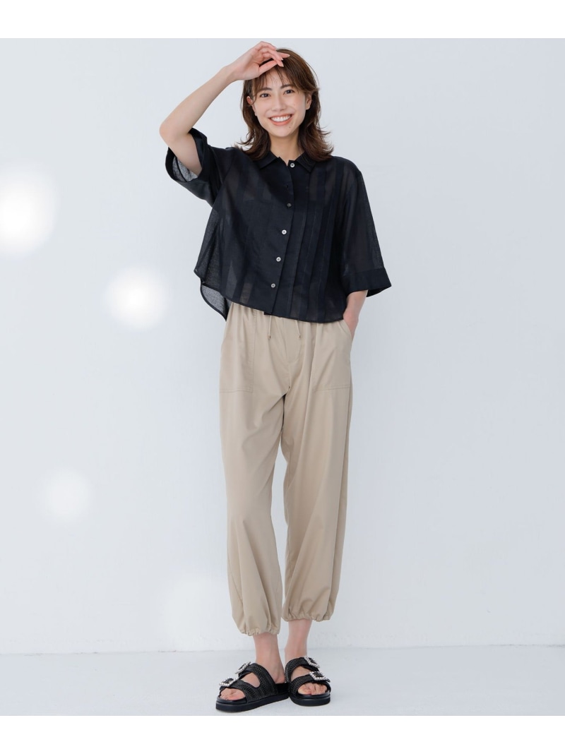 【SALE／30%OFF】ポリエステルレーヨンツイル パンツ 組曲 L クミキョク パンツ その他のパンツ ネイビー ベージュ【RBA_E】【送料無料】[ Fashion] 11,242円