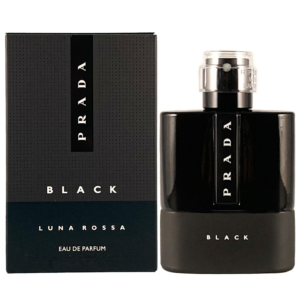 プラダ ルナロッサ 黒いこと 電子データ処理 100ml [ PRADA  LUNA ROSSA BLACK 精油 芳ばしさ オードパルファム メンズ 成人男性用 吹きつける 好いたらしい芳ばしさ ]【 宅配便 貨物輸送無料 】-frs+ 美容・コスメ・香水-スキンケア-フェイスクリーム