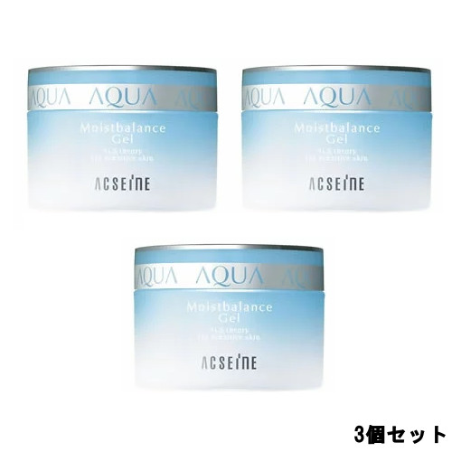【2点購入でヒノキ油】 アクセーヌ モイストバランスジェル 95g &times;3個セット [ ACSEINE 美容液 モイストバランス ジェル スキンケア 潤い うるおい 旧名称・モイストバランスR ]【 送料無料 】※北海道・沖縄除く｜くもくもスクエア